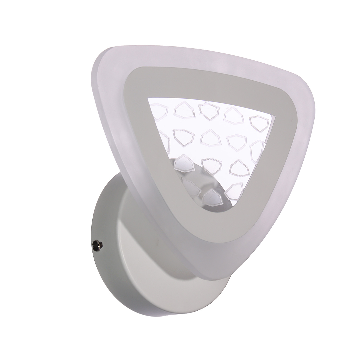 Бра YH560/1W WT 18W LED 220V 3000К-6500К (h=65, w=195, l=220) б/пульта VERNER LIGHTING *1