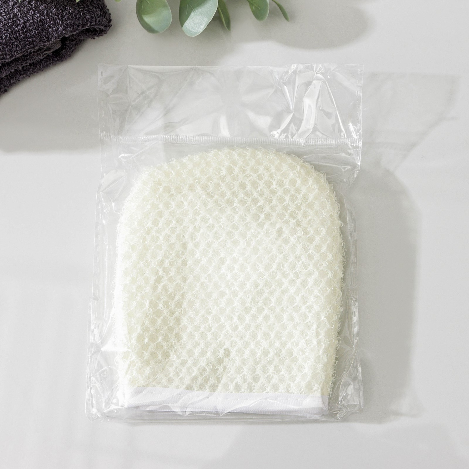 яяяМочалка для лица, 9х10 см   7529941