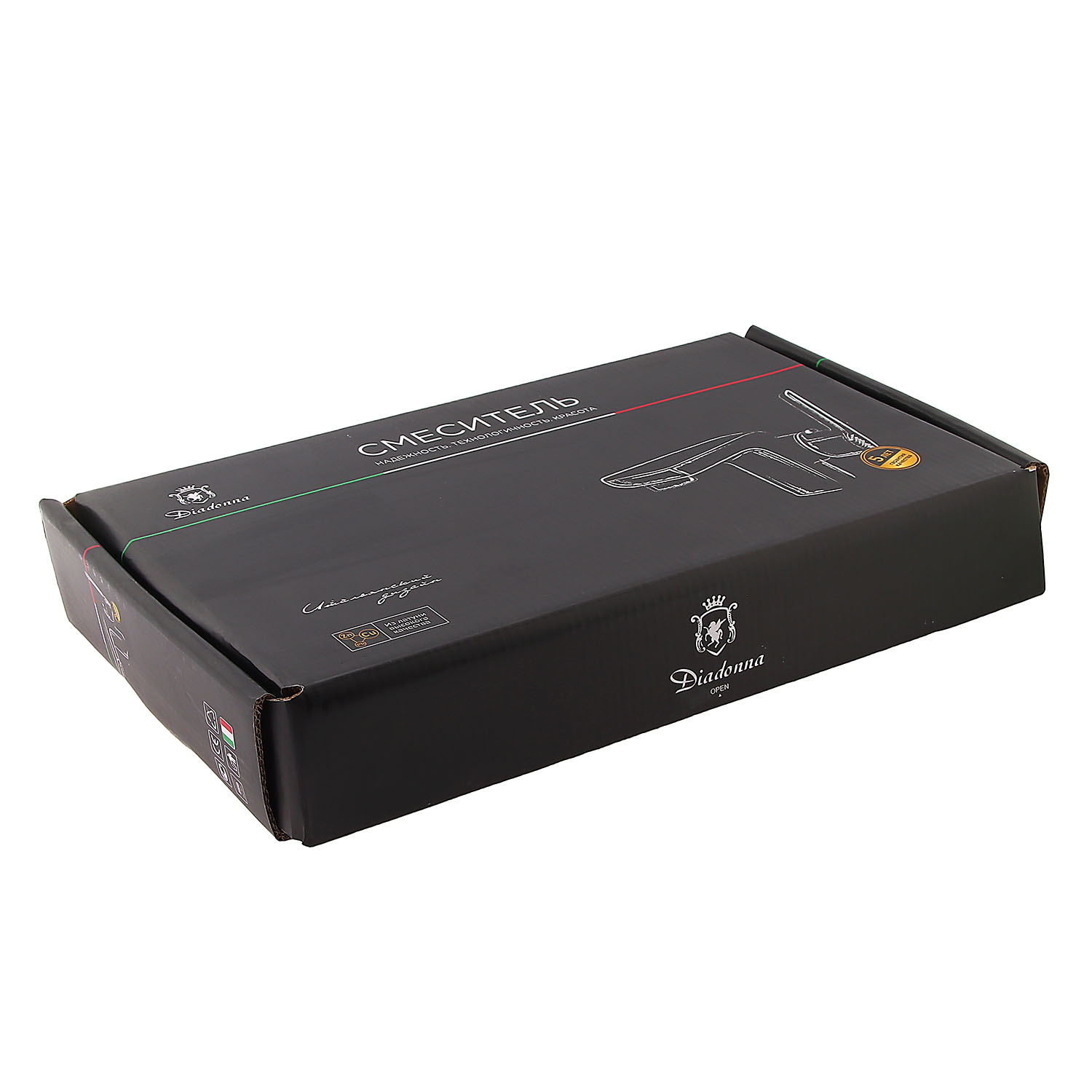 Смеситель для кухни Diadonna D80-751358 высокий излив. хром *1/10 Смеситель для кухни Diadonna D80-751358 высокий излив. хром *1/10