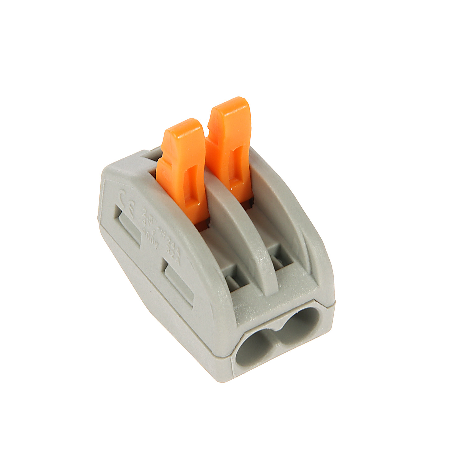 Клемма соединительная 5 конт. с рычажками 0,08-2,5мм2 (в уп20шт) Б0057071 * 1/4