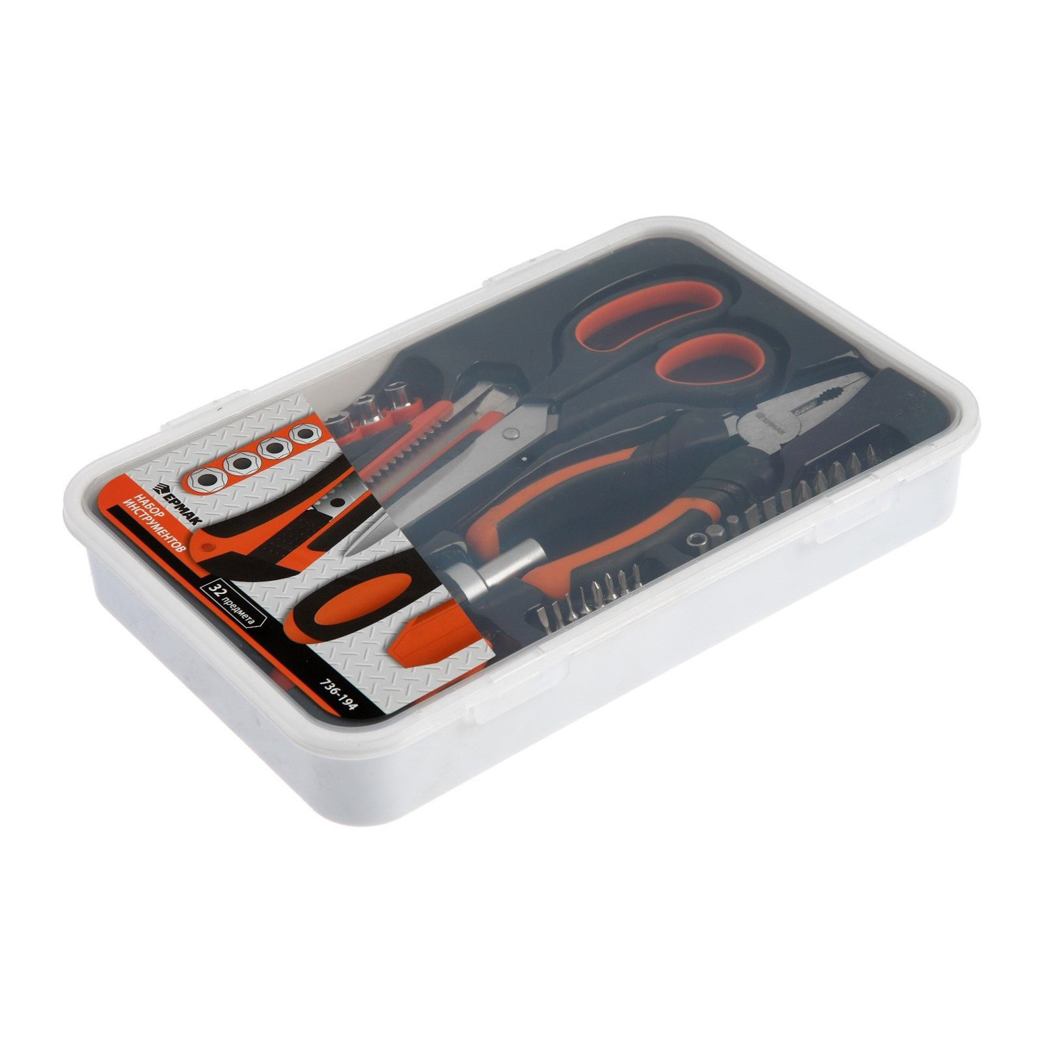 ЕРМАК Набор инструментов, 32 предмета