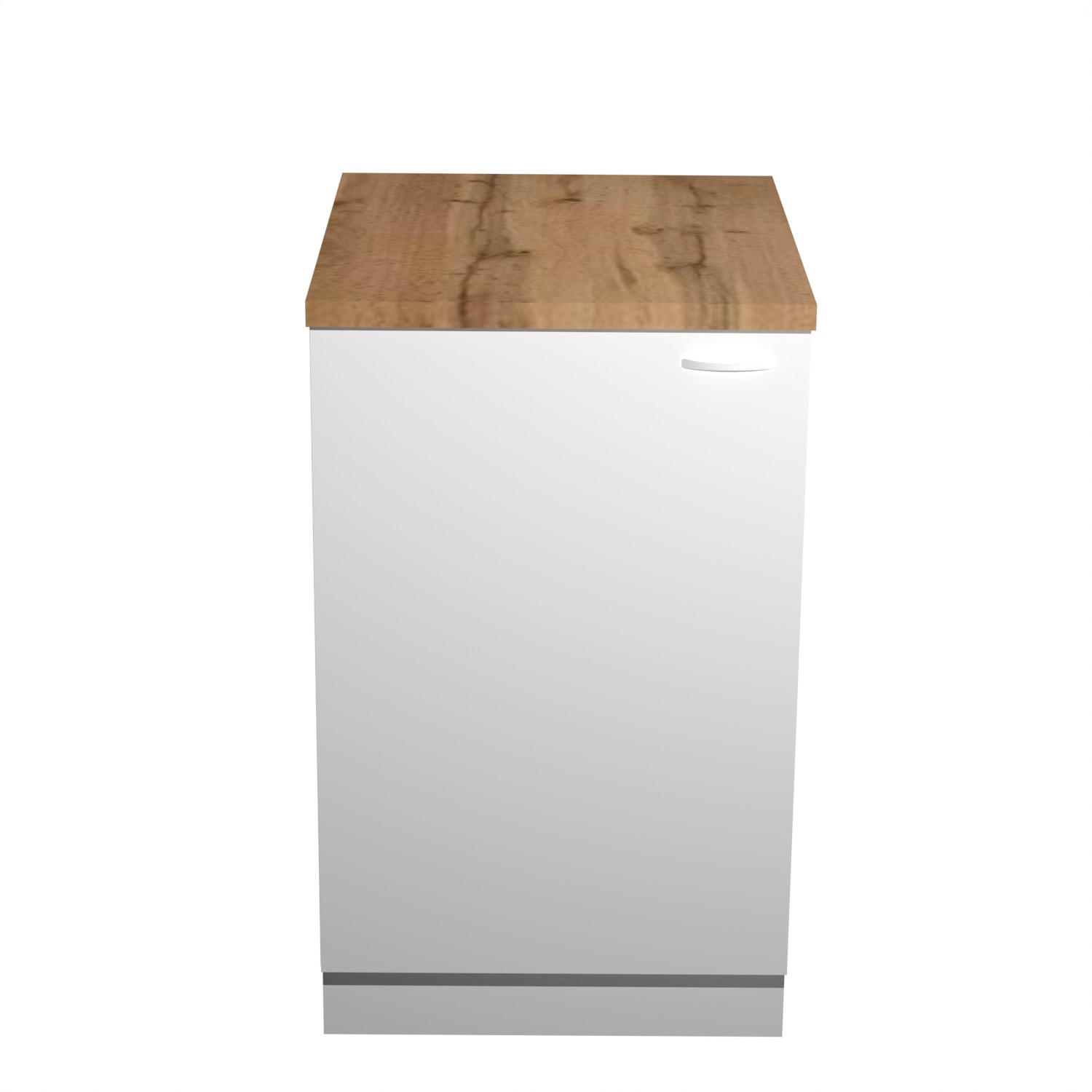 Шкаф напольный 500х850х480 мм BROZEX-WOOD Liberty, с дверцей, белый