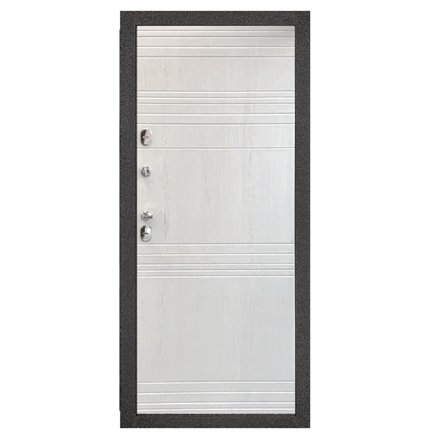 Дверь входная 2050860х110 мм Форпост Норд, левая, ясень белый Дверь входная 2050860х110 мм Форпост Норд, левая, ясень белый