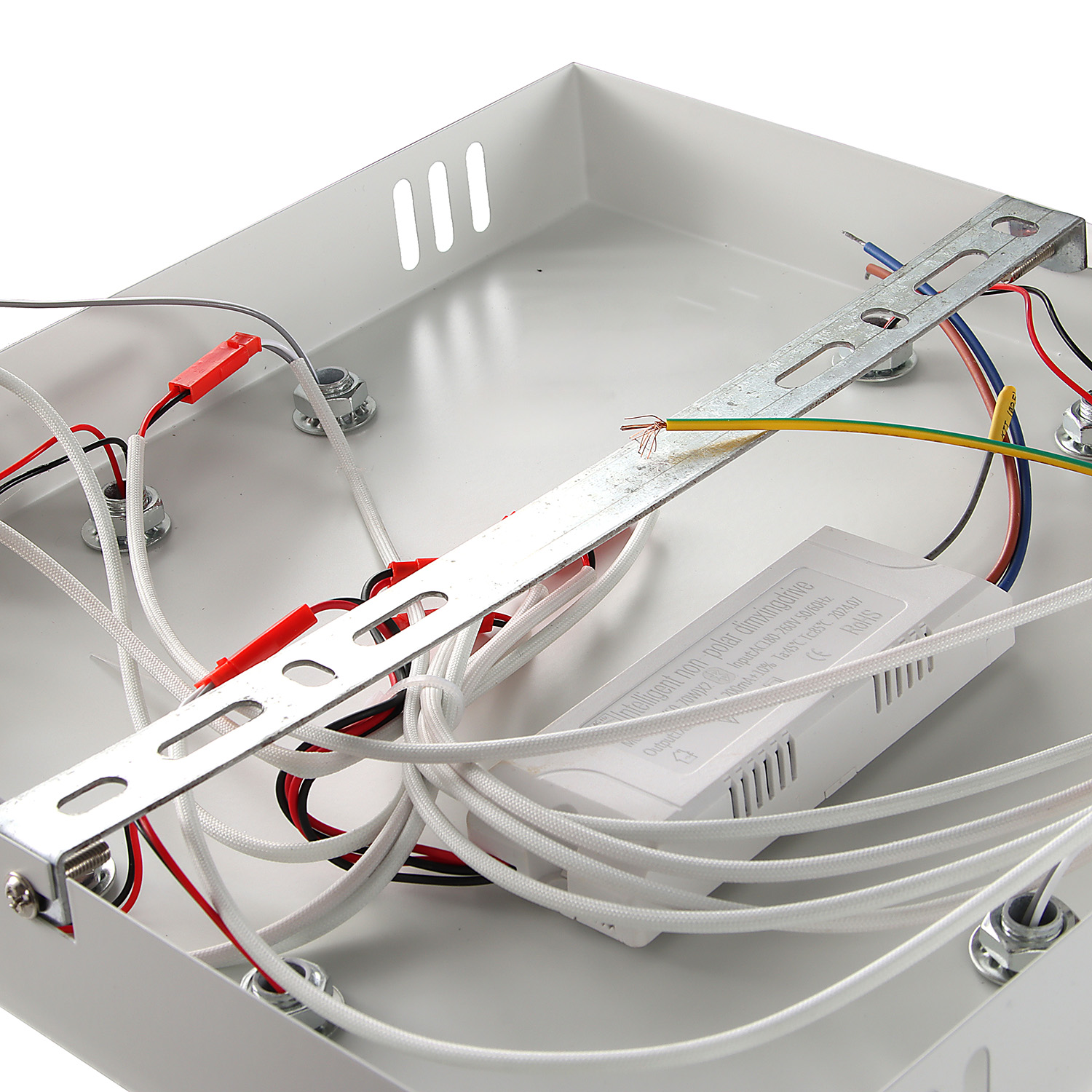 Люстра YH1254/5 WT LED 5*13W LED 3000-6500К (l-510; w-510; h-140) пульт VERNER LIGHTING *1