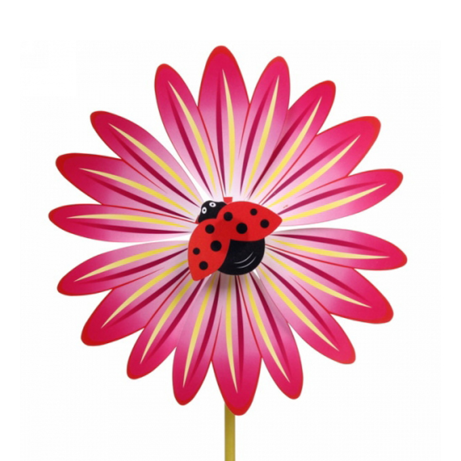 Ветрячок d-24 см "Цветочная поляна" 47 см, микс