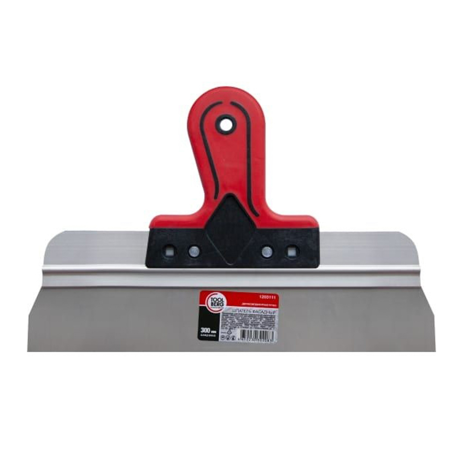 Шпатель фасадный 300мм нержавеющая сталь ручка 2-х компонентная (арт.1203111) PQT *1/10/60 Шпатель фасадный 300мм нержавеющая сталь ручка 2-х компонентная (арт.1203111) PQT *1/10/60