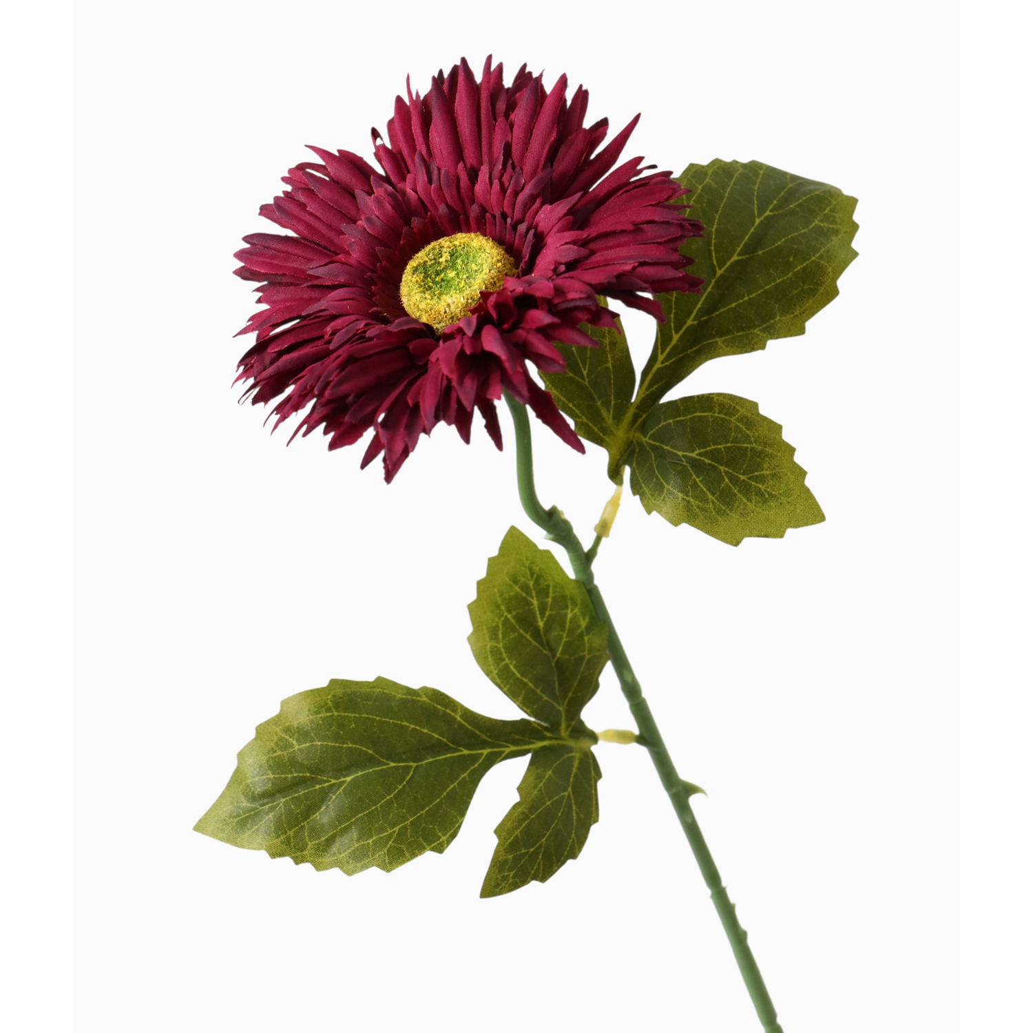 Цветы искусственные "Астра махровая" 46х10 см, бордовый 10084612