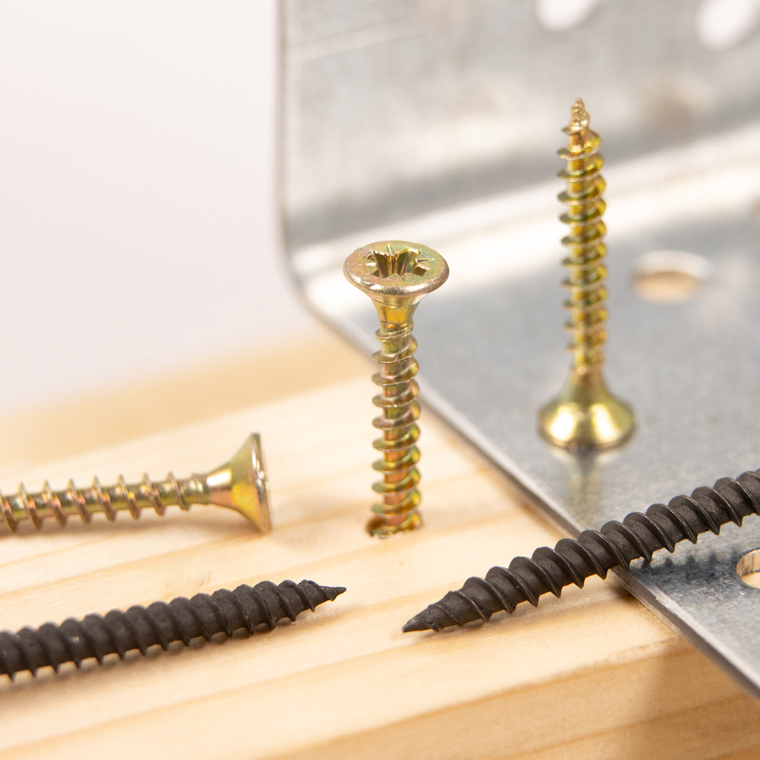 Шурупы жёлтые BROZEX пакет 3*25 (40шт) *10/100