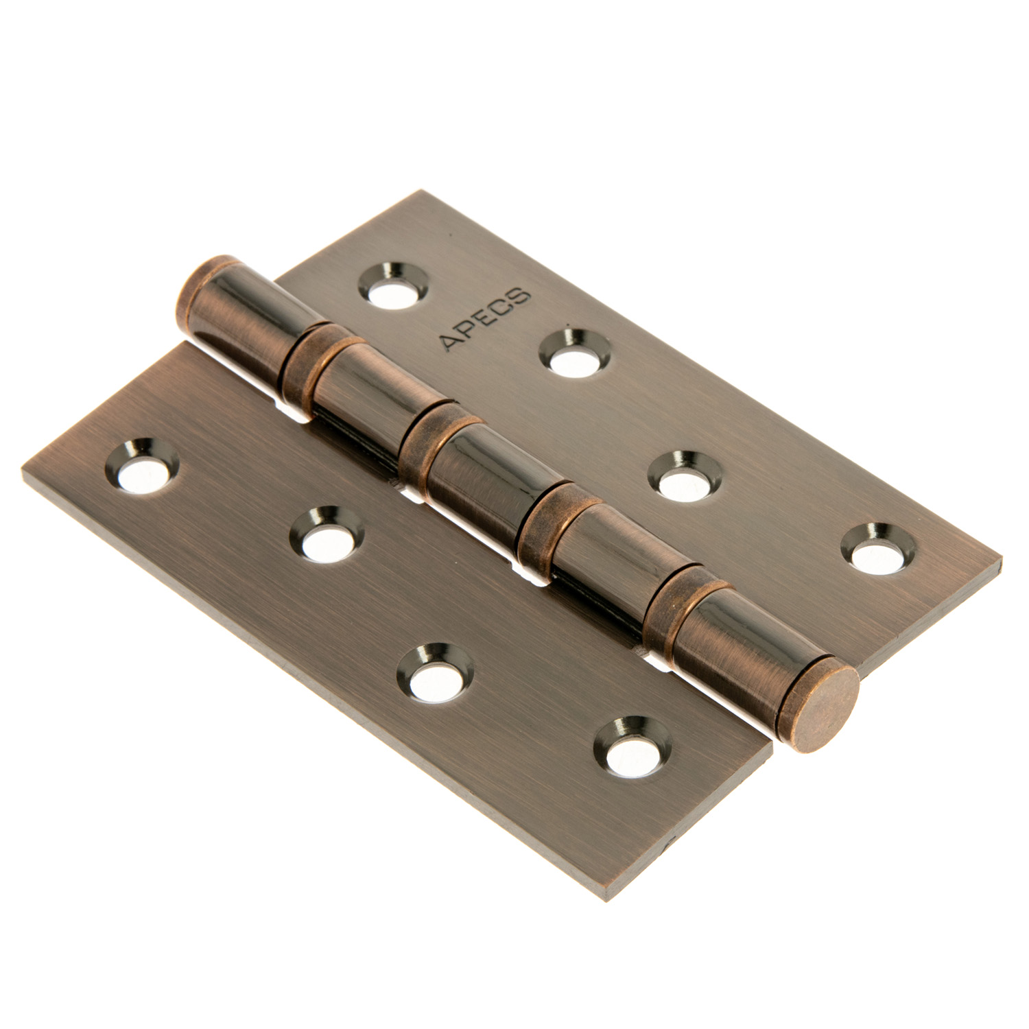 Петля универсальная 100*70*3мм НИКЕЛЬ матовый NIS (комплект 2шт.) АПЕКС *1/5/50