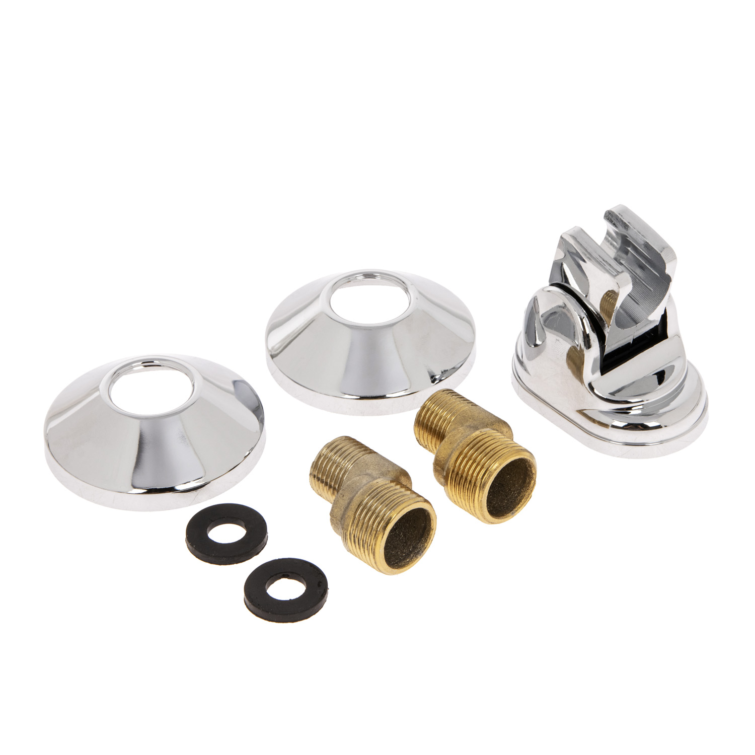 Смеситель для ванны "Potato" P2207C длинный плоский излив, переключатель душа *1/10