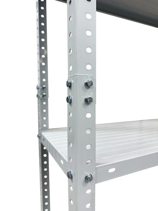 Стеллаж металл. "Steller" выс.1,75м, шир.0,9м, гл.0,4м, 4полки (мах нагр.на полку 100кг), Серый *1