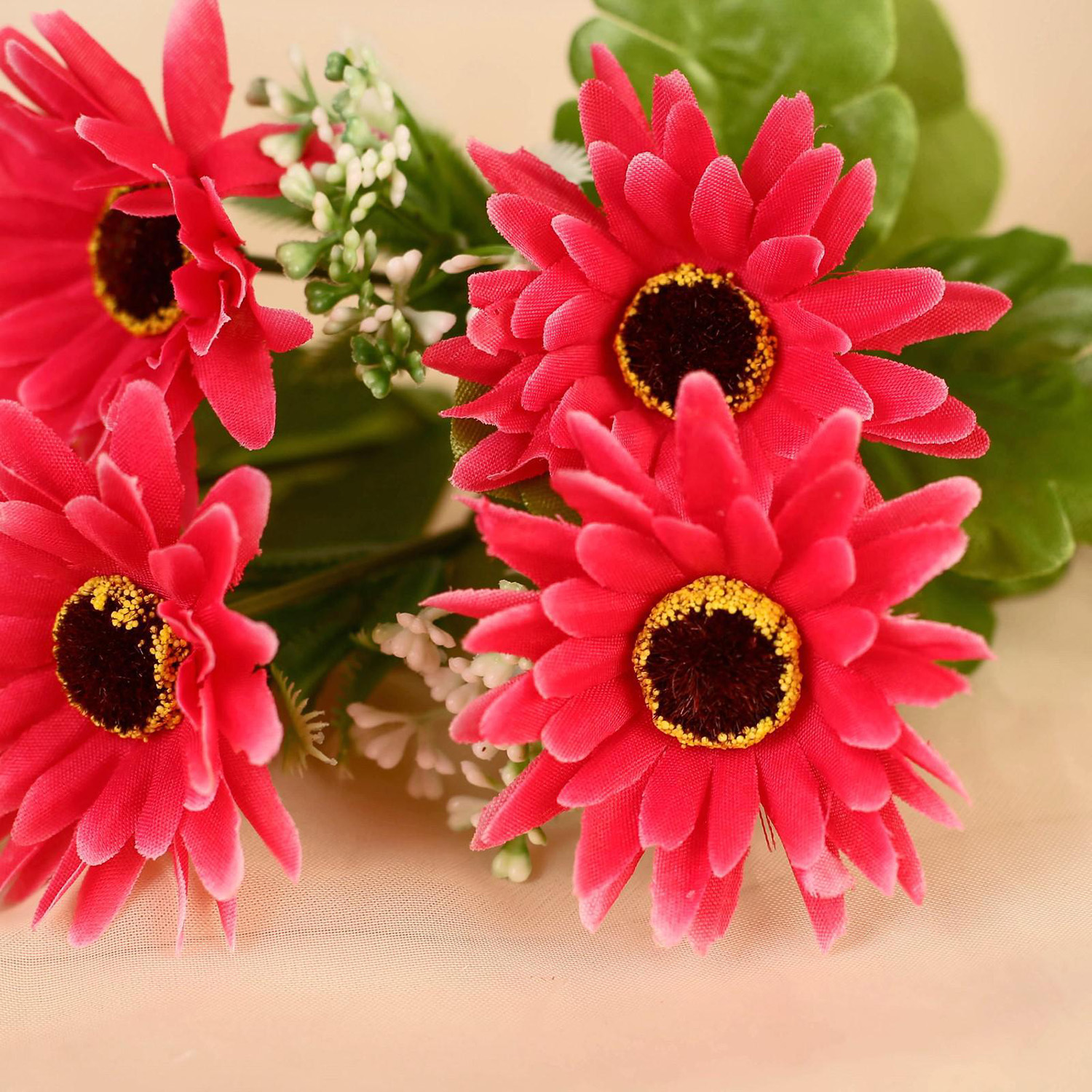 Букет искусственный «Доротеантус», 28 см, МИКС