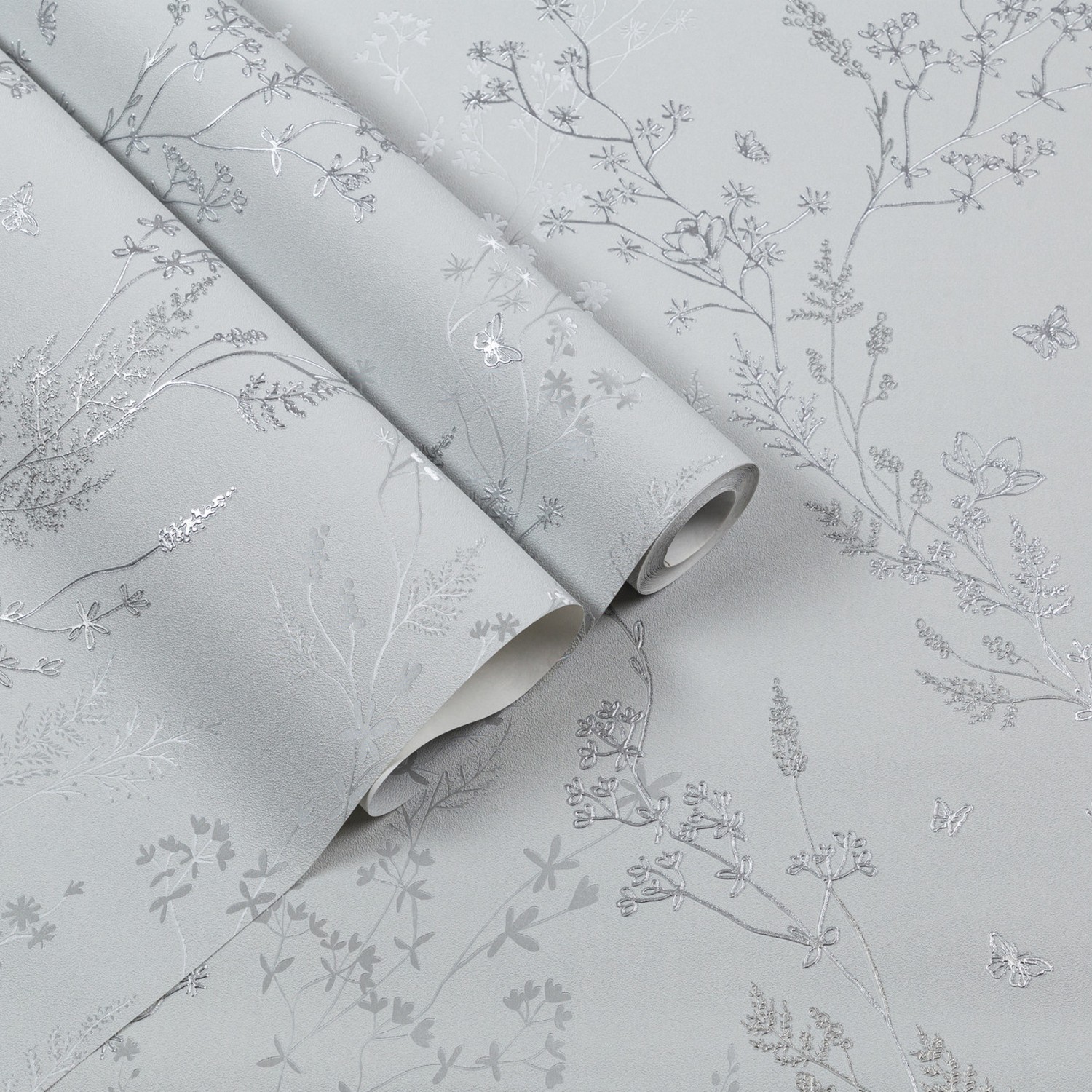 Обои флиз "HomeColor" Summer Time (св.-сер.) HC72414-13 1,06*10м *1/8