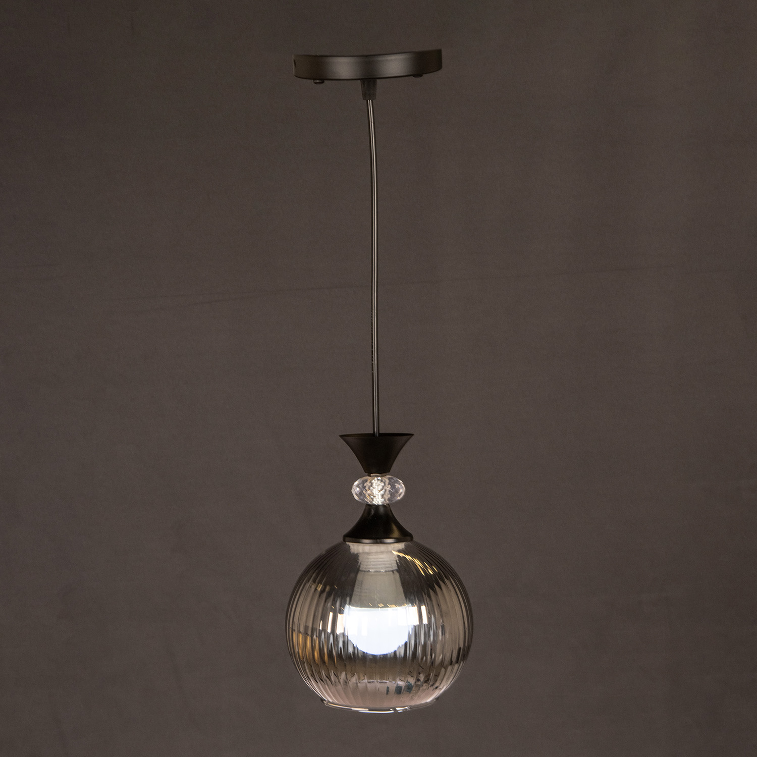 Люстра N5578/1H 1*40W  E27 (d-150; h-330/h-800)  VERNER LIGHTING *1