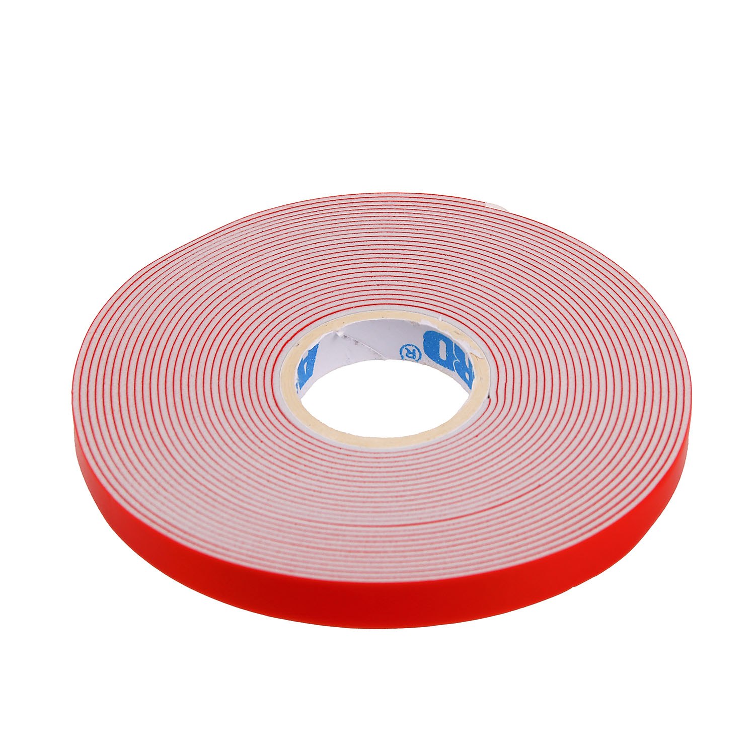 Лента клейкая двусторонняя на вспененной основе Термост. Белая  8мм х5м OE-08-RE "ABRO" *1/1075