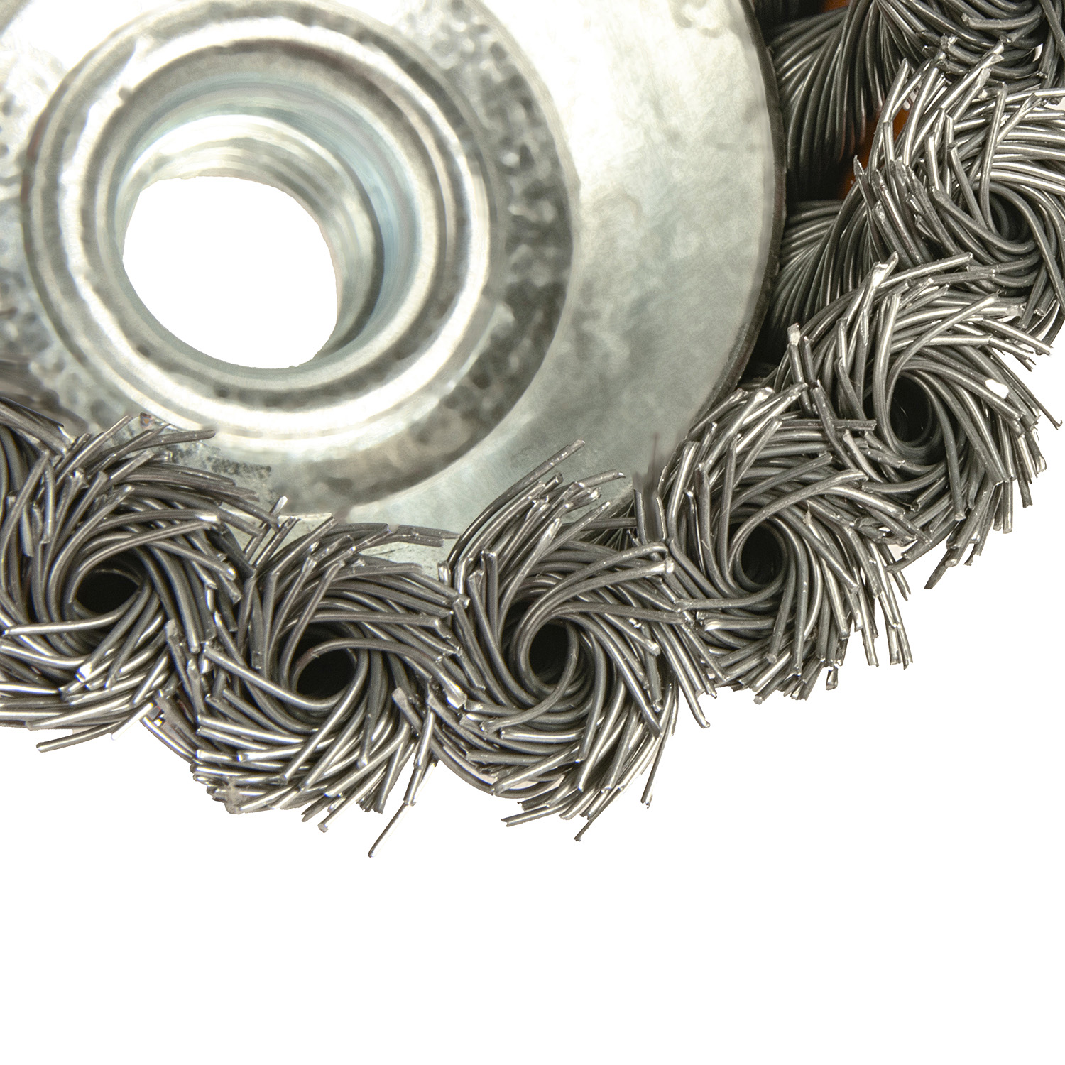 Щетка-крацовка "чаша" витая проволока 75мм*ХМ14мм PATRIOT *1/60