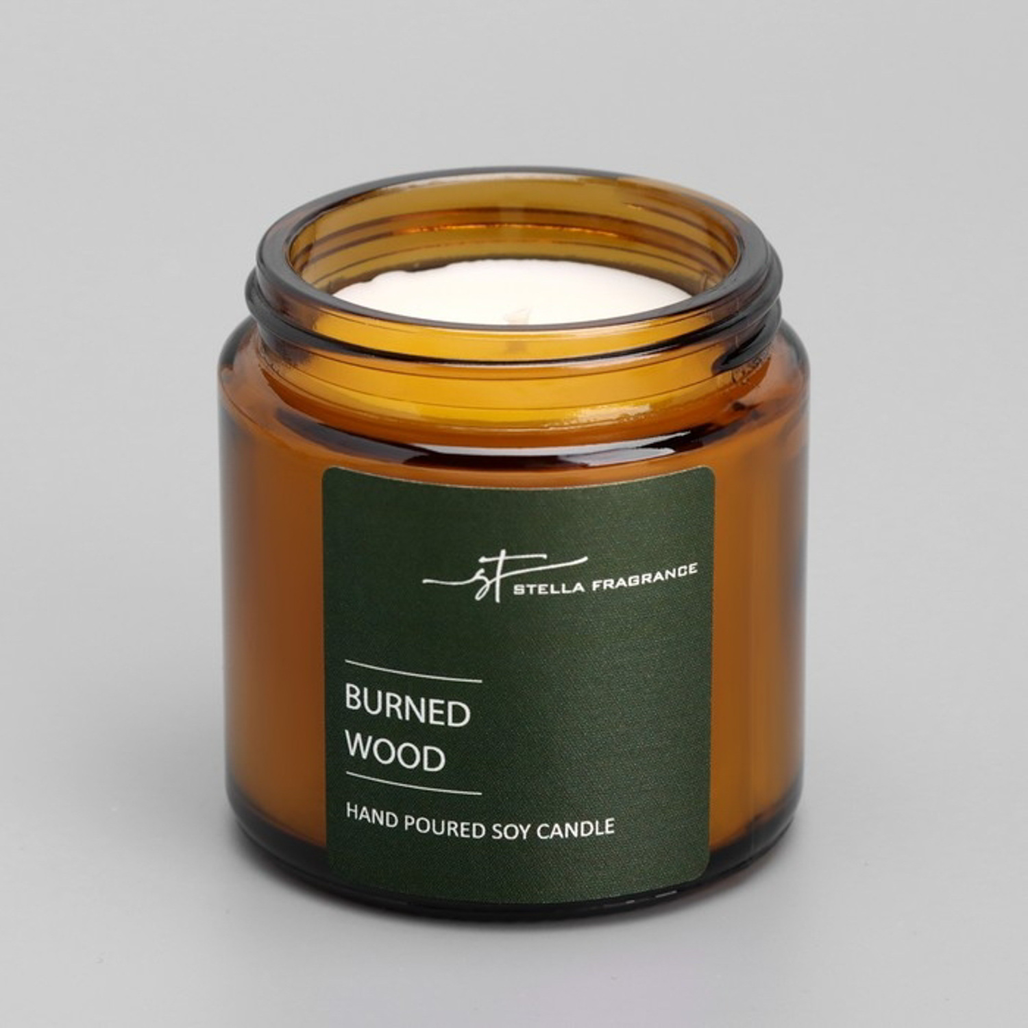 Свеча ароматическая в банке "ST Burned Wood", 90 г 9912122