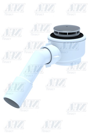 Сифон для душевого поддона 1 1/2",*50/60 Ани с пер.трубой 45 40*50 хром Е411С *1/10