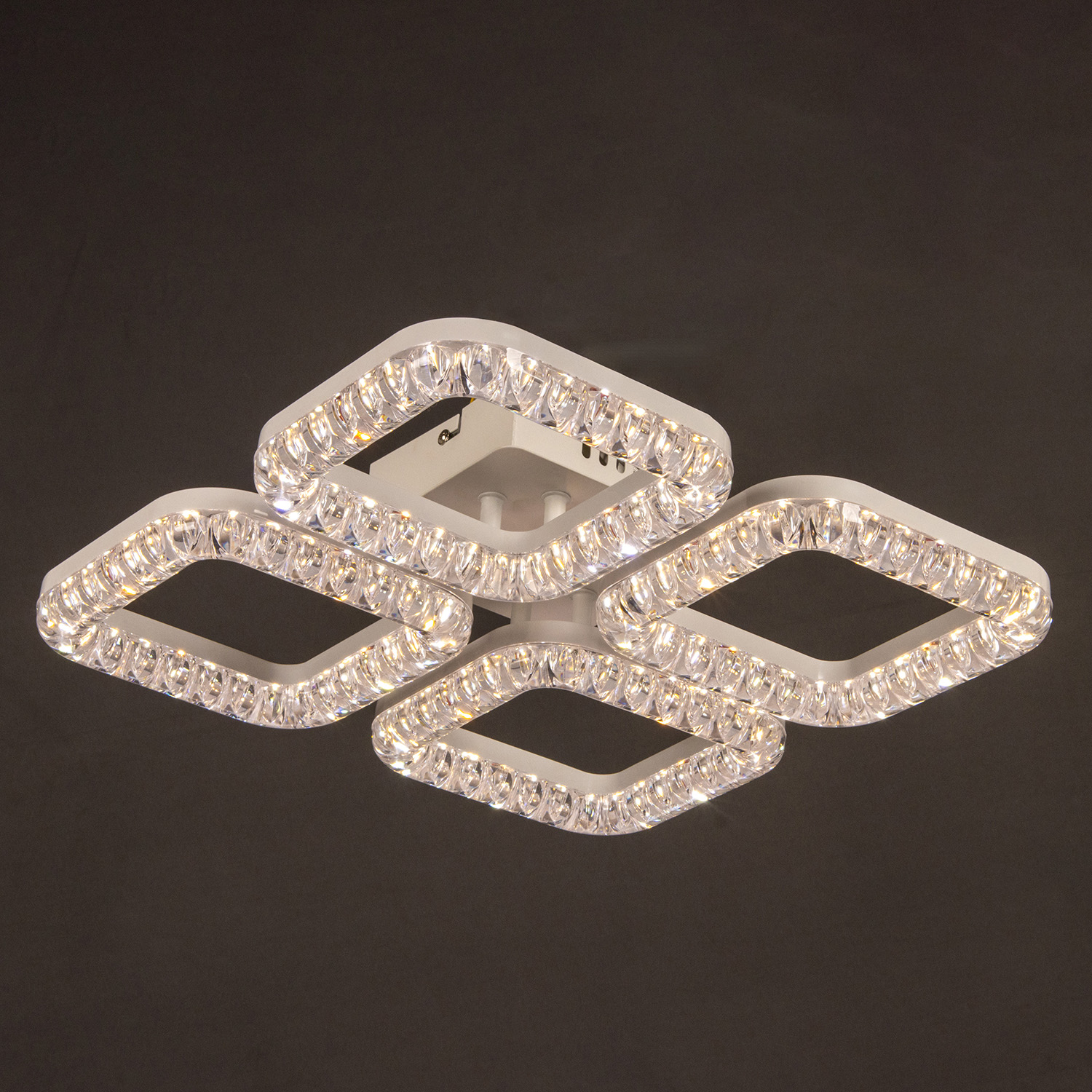 Люстра 09848-0.3-04A WH LED ПДУ+диммер S=14м2  *1