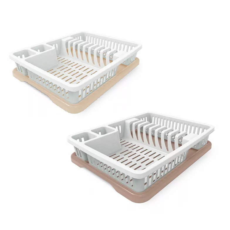 Сушилка для посуды настольная пластм. 376х295х78мм арт.230 ("Полимербыт") *1/7 Сушилка для посуды настольная пластм. 376х295х78мм арт.230 ("Полимербыт") *1/7