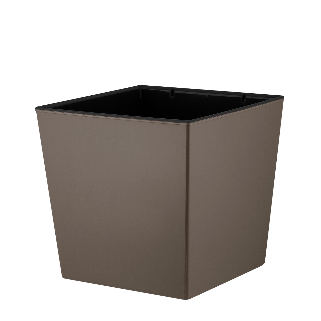 Кашпо пластм. "London CUBE" 11,6л 250х250мм h238мм со вставкой Французский платан IG780110105 *1/6 Кашпо пластм. "London CUBE" 11,6л 250х250мм h238мм со вставкой Французский платан IG780110105 *1/6