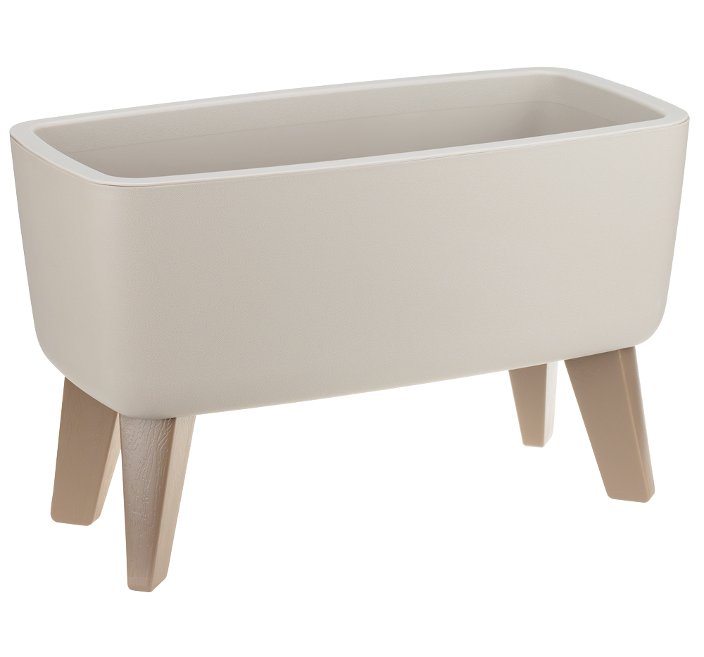 Кашпо пластм. "Флориан" 4,2л 390х200мм h245мм со вставкой Капучино М3272 ("М-П")*1/6 Кашпо пластм. "Флориан" 4,2л 390х200мм h245мм со вставкой Капучино М3272 ("М-П")*1/6