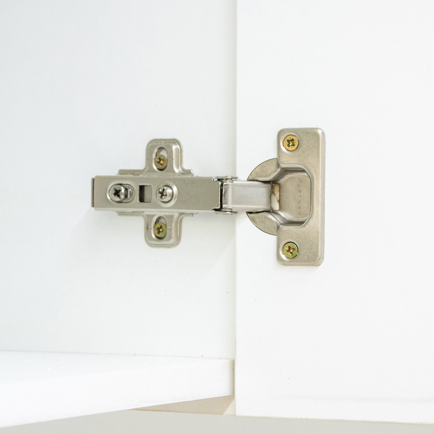 Шкаф навесной 400х300х550 мм BROZEX-WOOD Melissa, 3 ярус, белый / светло-бежевый