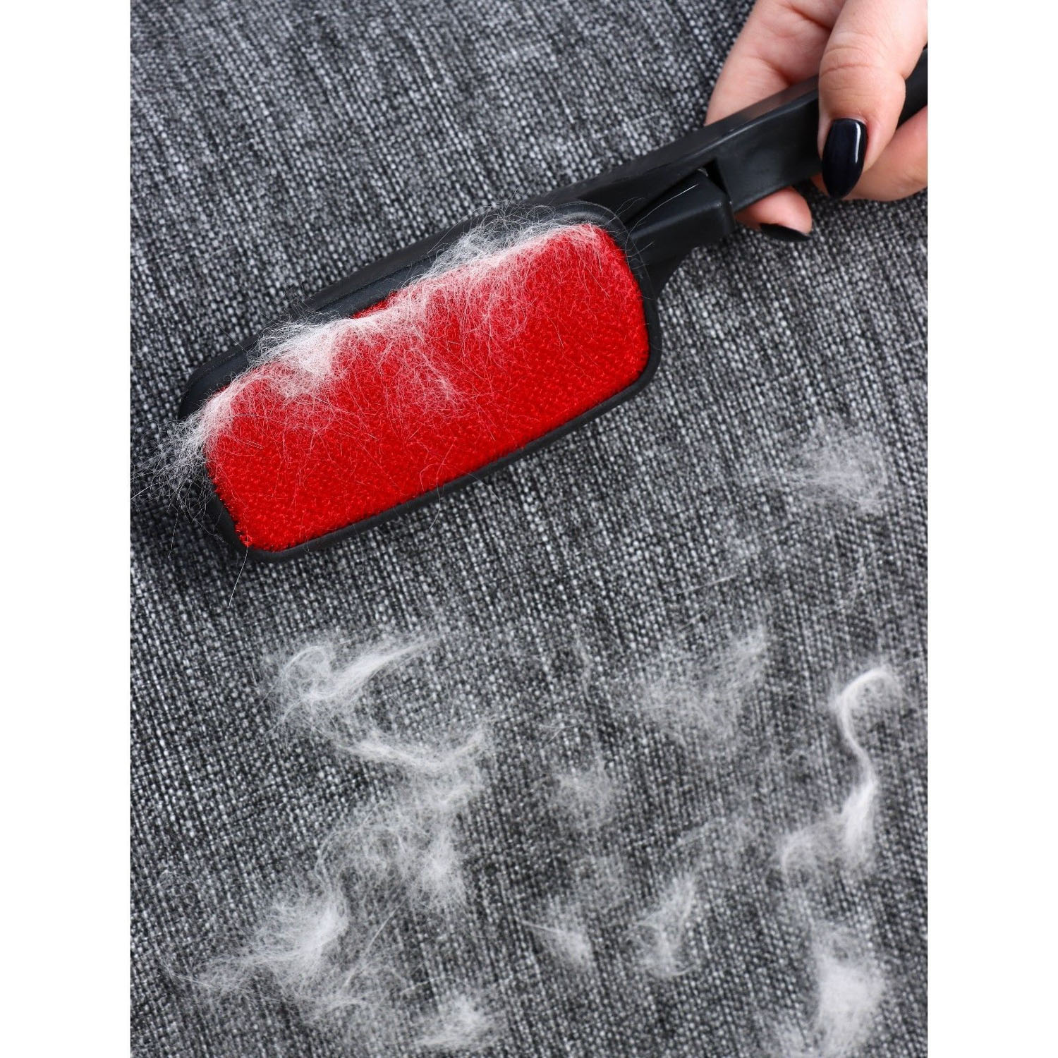 яяяЩетка для одежды перевёртыш 26х5,5х4,5см прямоугольная 415541