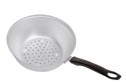 Дуршлаг алюмин. d24см, с пласт. ручкой МТ-057 (Демидовский) *1/10