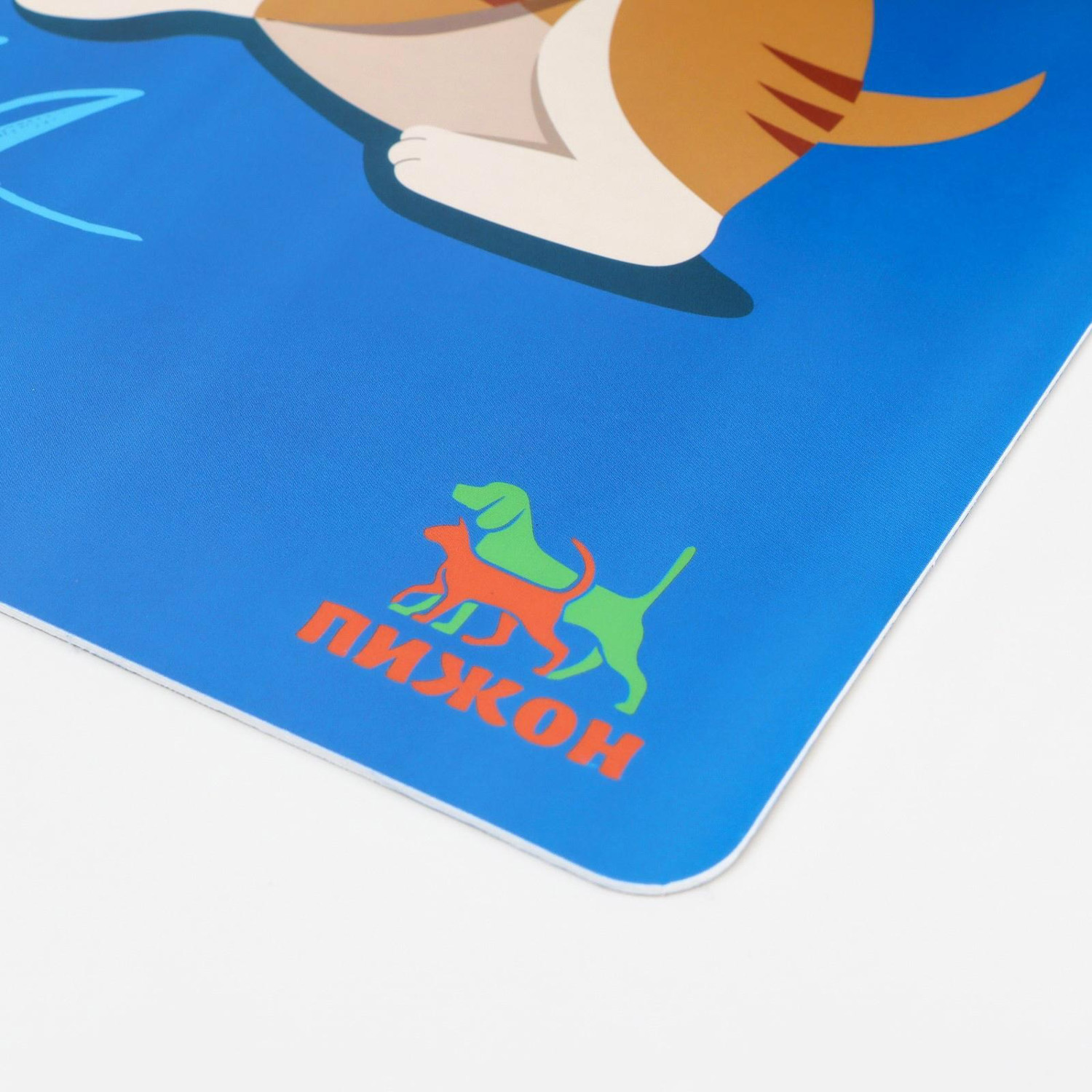 яяяКоврик под миску "Пижон" с нескользящим основанием, 43 х 28 см, "Вместе вкуснее"   6249022