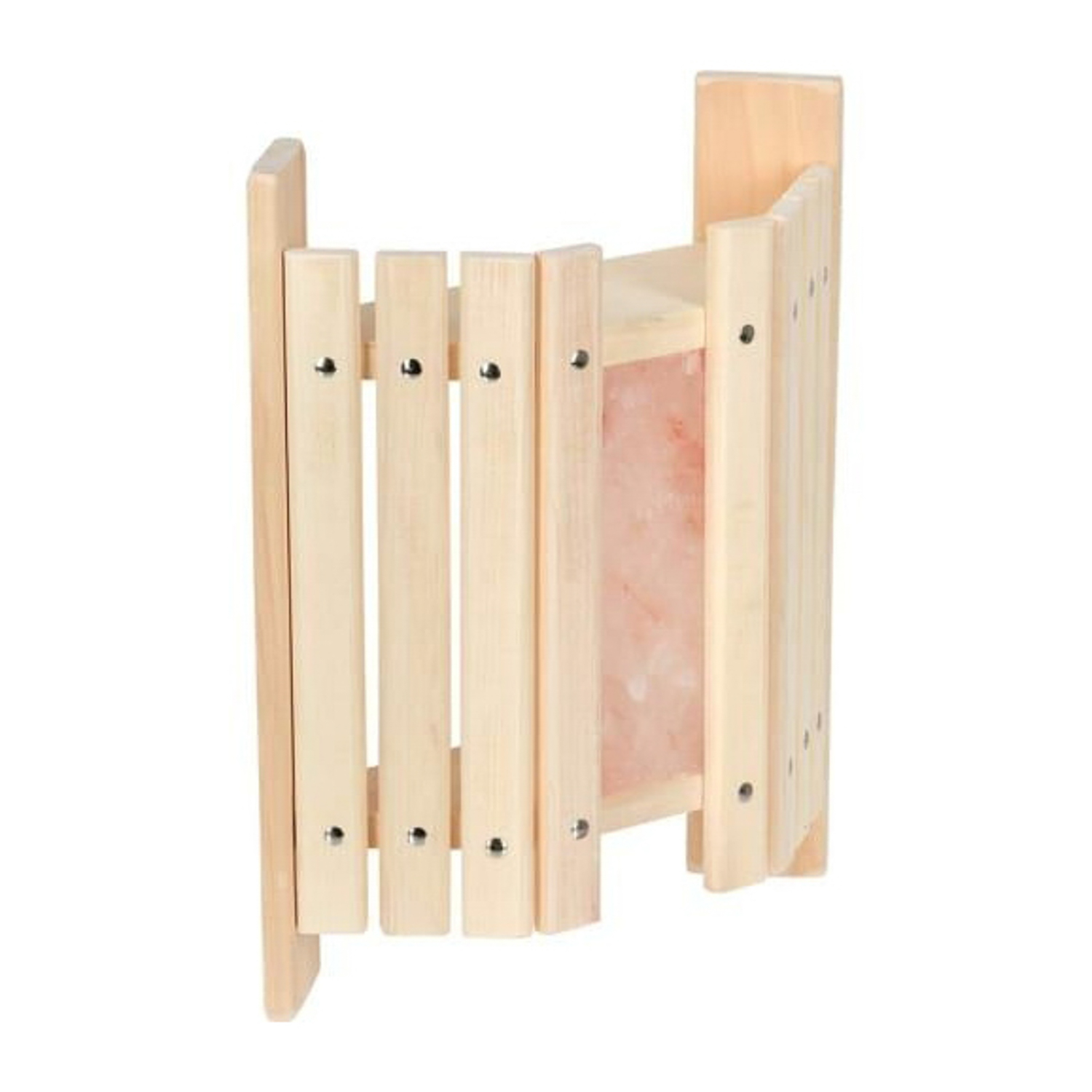 Абажур угловой, 34х13х40 см с гималайской солью, липа "Банные штучки" в кор./2