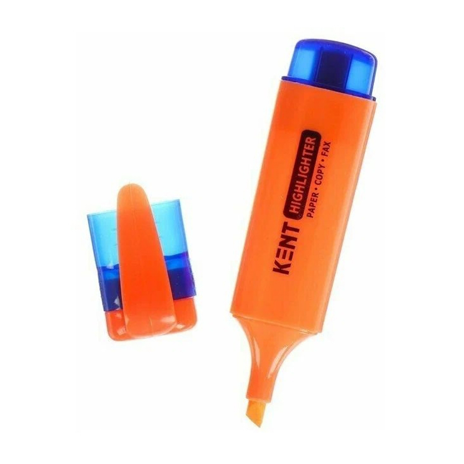 яяяМаркер текстовыделитель наконечник скошенный 5мм оранжевый   4634723