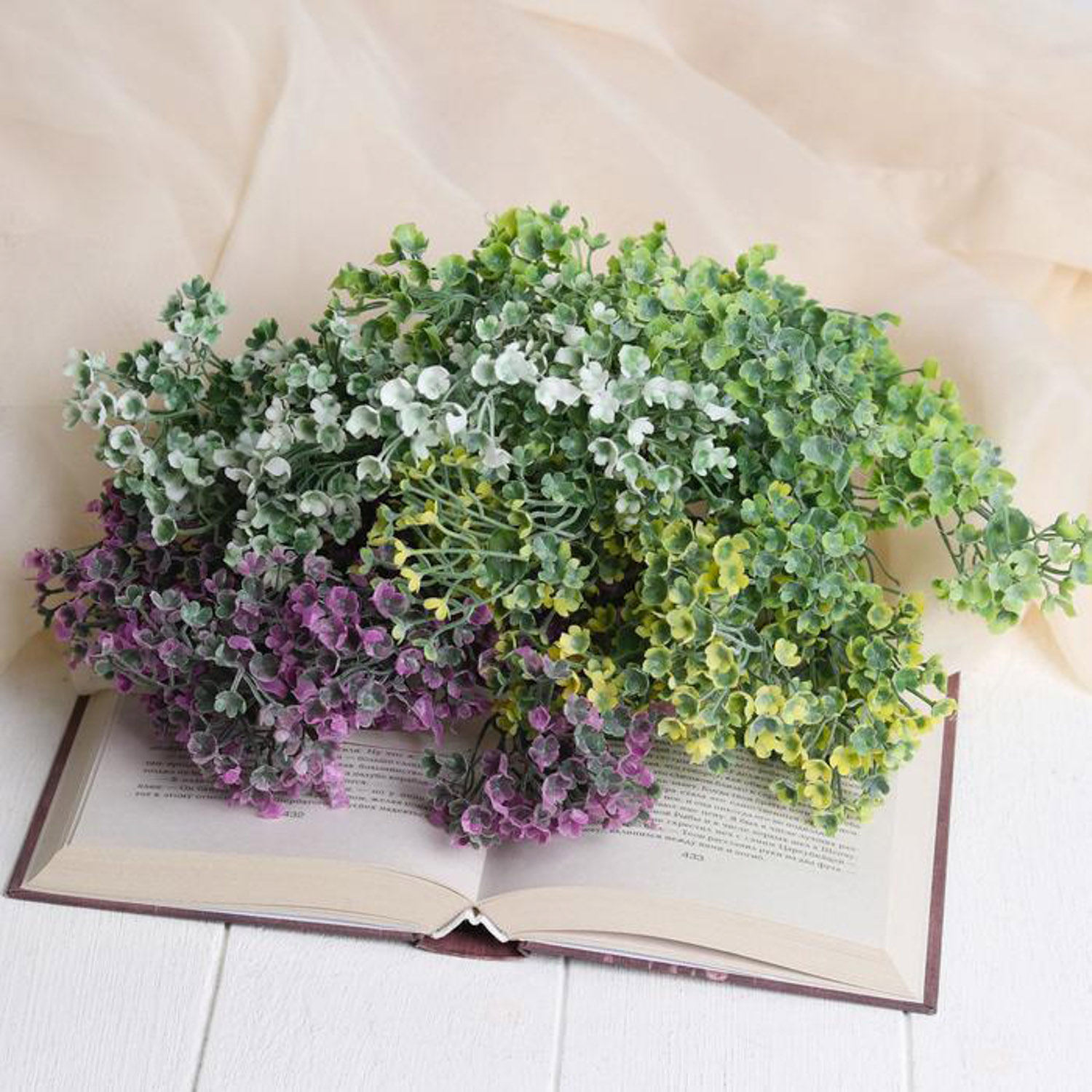 Букет "Мелкий цветник" 27 см, микс 3792242