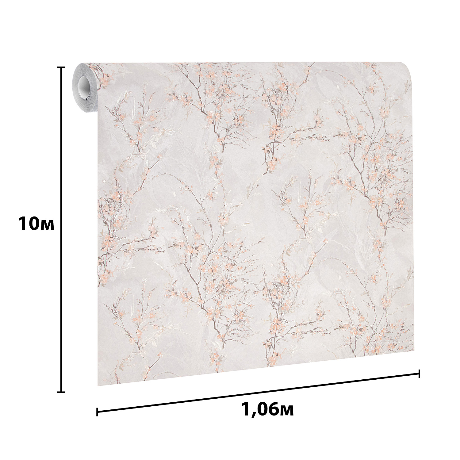 Обои  флиз Victoria Stenova Isabel  (св.-беж.) 287502 1.06*10м *6