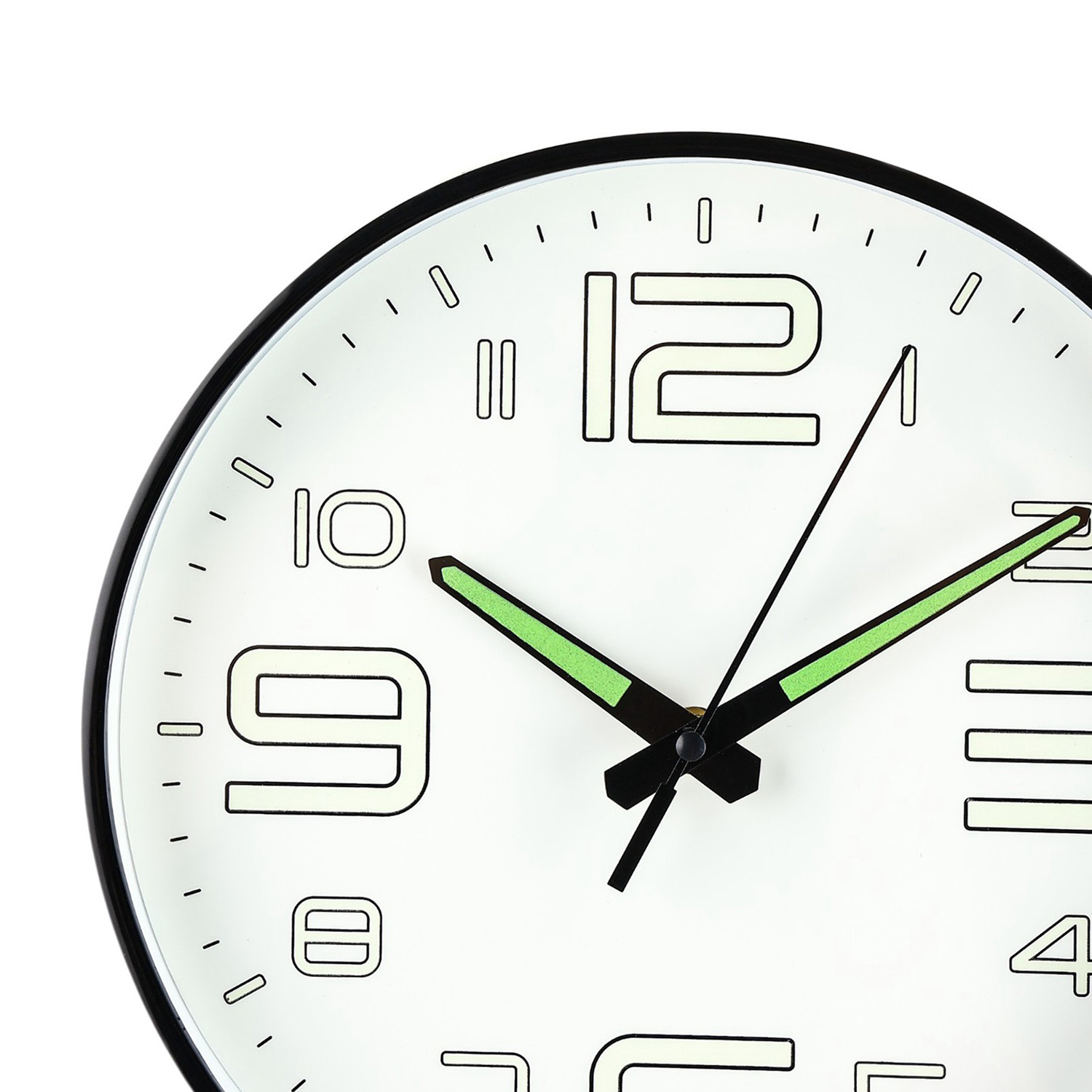 Часы настенные интерьерные «Классика», плавный ход, светящиеся, d-25 см 10747136