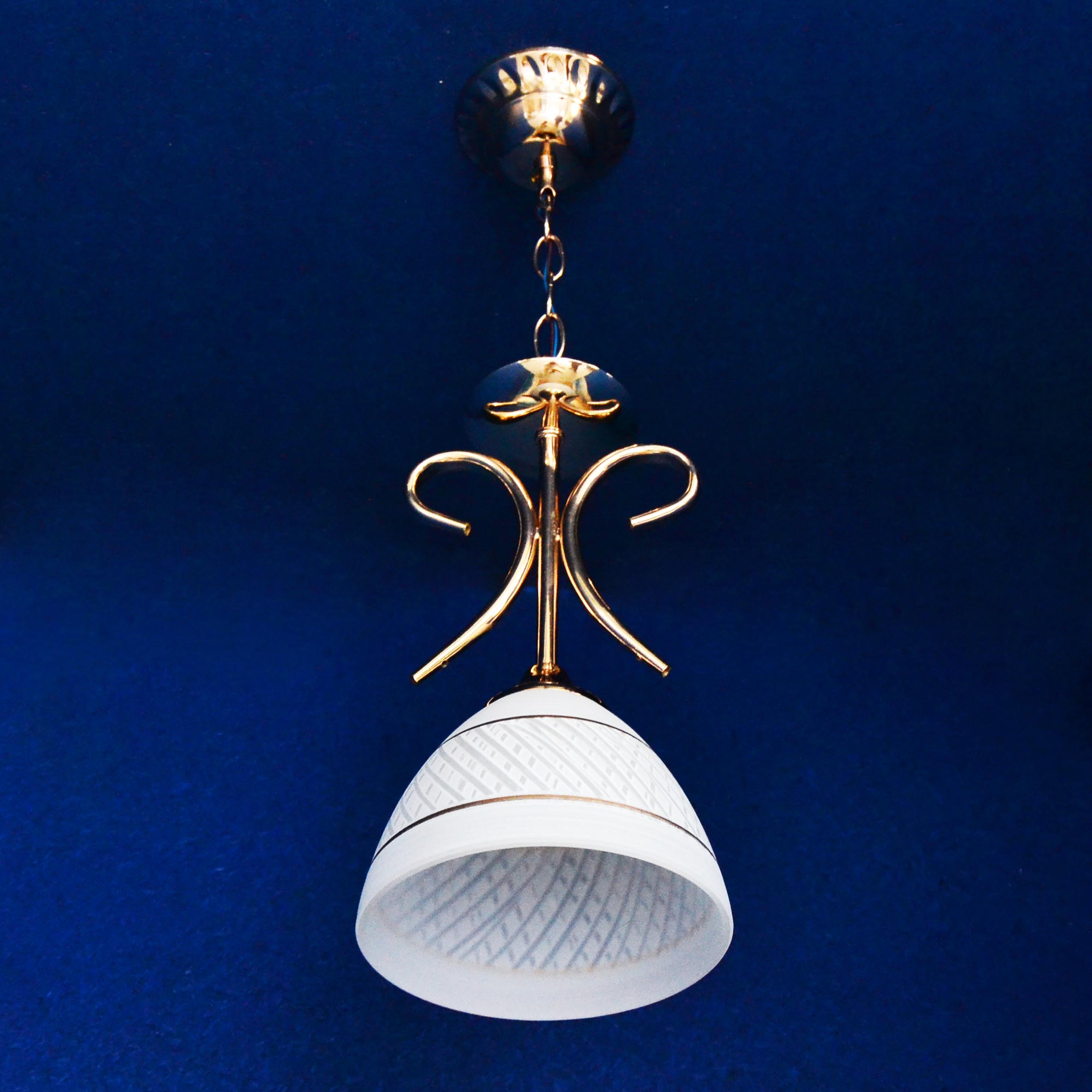 Люстра Verner Lighting N0553/1Н, 40 Вт,, E27, 1 лампа, золото