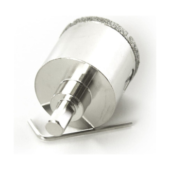 Коронка алмазная по керамике VIRA 45 мм, трехгранный хвостовик