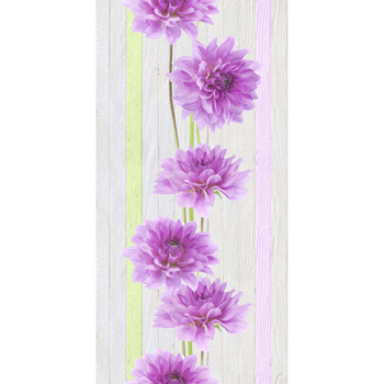 Панель ПВХ Георгины 0,25*2,7м*7мм (0165/1)