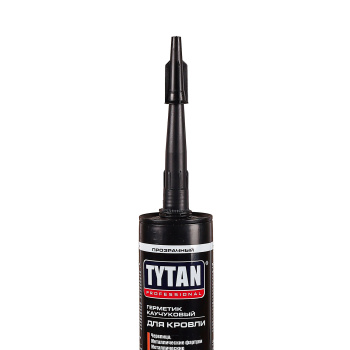 Герметик кровельный 310 мл TYTAN, каучуковый, бесцветный Герметик кровельный 310 мл TYTAN, каучуковый, бесцветный