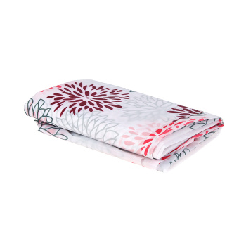 Штора для ванной V-line Пионы, 170х180 см, полиэстер, с кольцами Штора для ванной V-line Пионы, 170х180 см, полиэстер, с кольцами