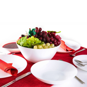 Тарелка стекло Luminarc "Arcоpal Zelie" глуб. d20см Белый L4003/V3730  *24