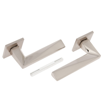 Ручка раздельная НОРА-М 133К, никель матовый