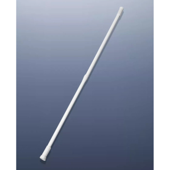 Карниз для ванной комнаты прямой БЕЛЫЙ 110-200см без колец, на распорках, блистер DELPHINIUM *1/50 Карниз для ванной комнаты прямой БЕЛЫЙ 110-200см без колец, на распорках, блистер DELPHINIUM *1/50