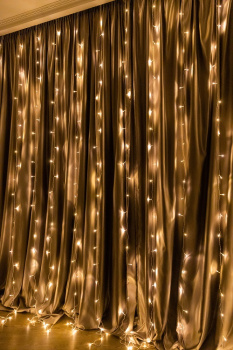 Гирлянда Занавес 3,0м*3,0м 360LED теплый белый 8 режимов 138 *1/50 Гирлянда Занавес 3,0м*3,0м 360LED теплый белый 8 режимов 138 *1/50