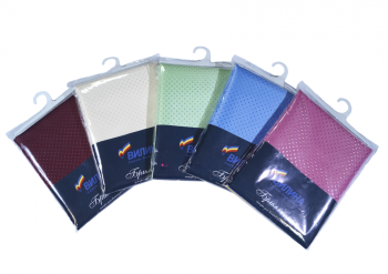 Штора для ванной V-line Бриллиант, 180х180 см, полиэстер, слоновая кость Штора для ванной V-line Бриллиант, 180х180 см, полиэстер, слоновая кость