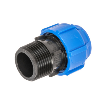 Муфта ПНД компрессия Ø 25х1" наруж. резьба *1/70