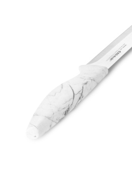 Нож кухонный ATTRIBUTE  пл.р. Marble универсальный дл.лезв.20см AKM218 блистер *1/6/36 Нож кухонный ATTRIBUTE  пл.р. Marble универсальный дл.лезв.20см AKM218 блистер *1/6/36