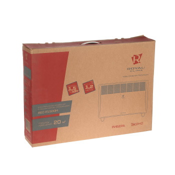 Конвектор 1500Вт ROYAL Clima REC-RE1500M RIBERA Econo, СТИЧ-элемент, механ. упр,S обогр.до 20м2 Конвектор 1500Вт ROYAL Clima REC-RE1500M RIBERA Econo, СТИЧ-элемент, механ. упр,S обогр.до 20м2