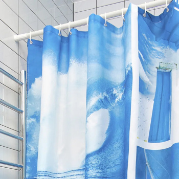 Карниз для ванной комнаты прямой БЕЛЫЙ 110-200см без колец, на распорках, блистер DELPHINIUM *1/50 Карниз для ванной комнаты прямой БЕЛЫЙ 110-200см без колец, на распорках, блистер DELPHINIUM *1/50