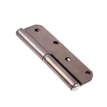 Петля накладная 130мм б/покрытия ЛЕВАЯ СКОБИС *40